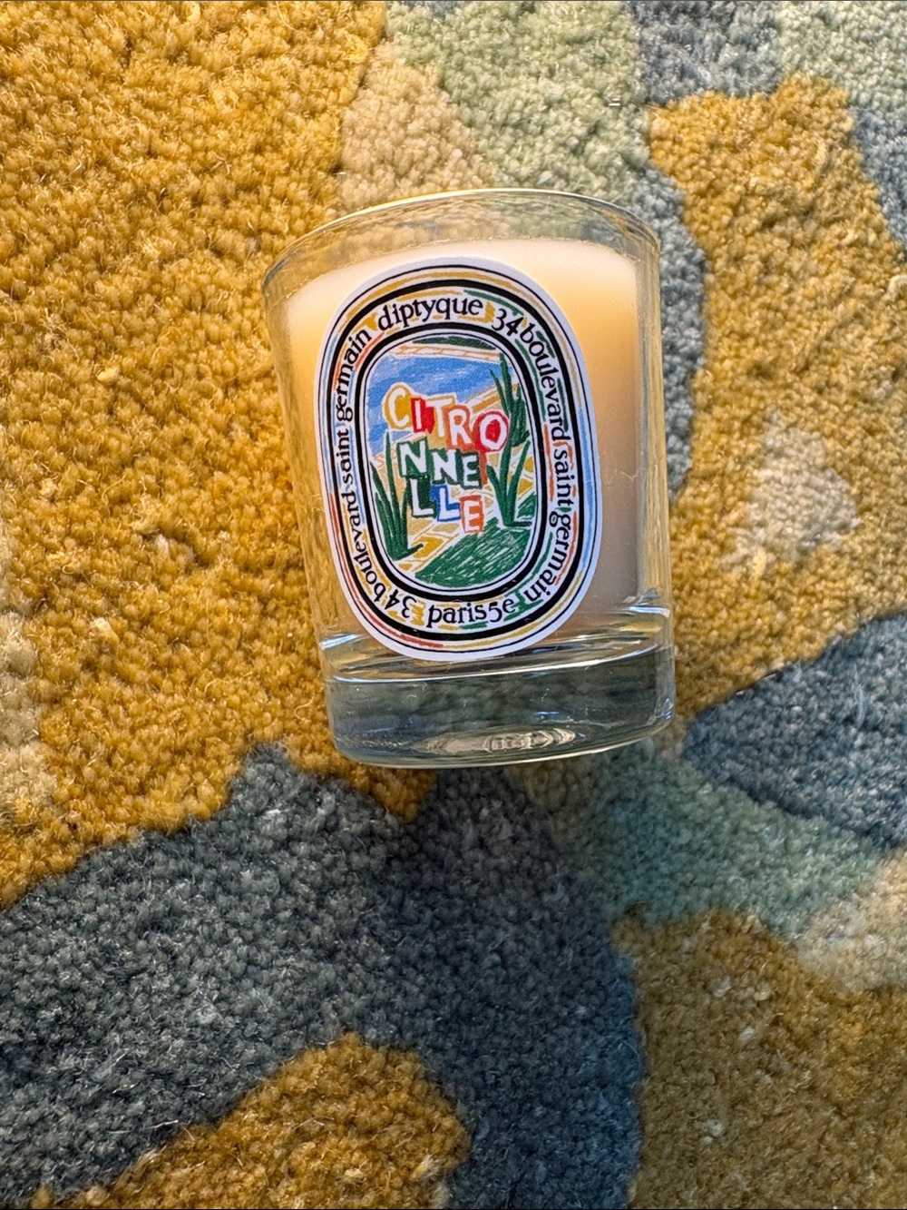 Diptyque Citronelle Candle MINI 1.23 oz - Picture 2 of 9